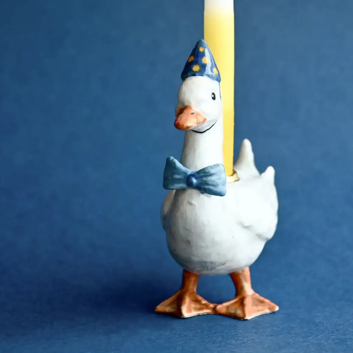Goose Ceramic Cake Topper by Camp Hollow