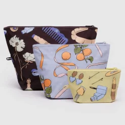 Go Pouch Set in Get Ready With Me by Baggu
