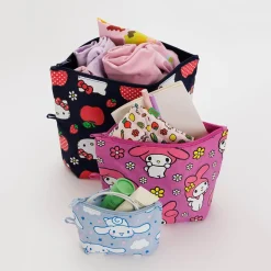 Go Pouch Set in Hello Kitty and Friends by Baggu