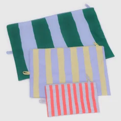 Go Pouch Set in Painted Stripe by Baggu