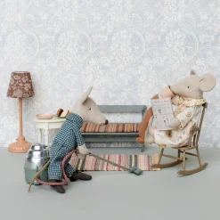 Grandma and Grandpa Mice in Cigarbox by Maileg