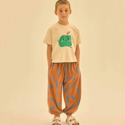 Green Apple T-Shirt in Beige by Jelly Mallow