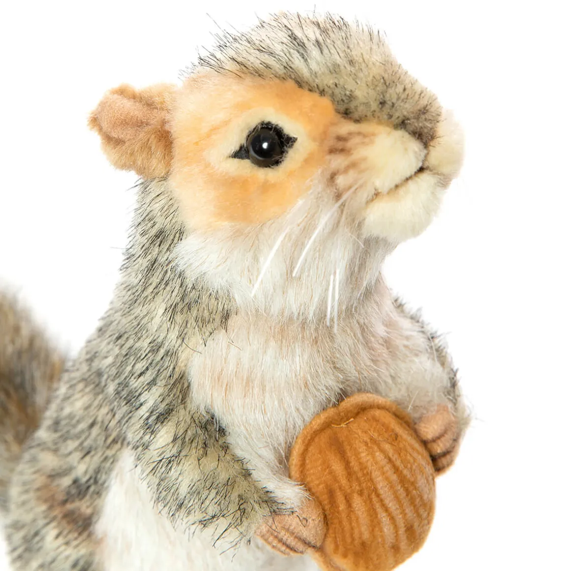 Grey Squirrel With Nut (32cm) by Hansa