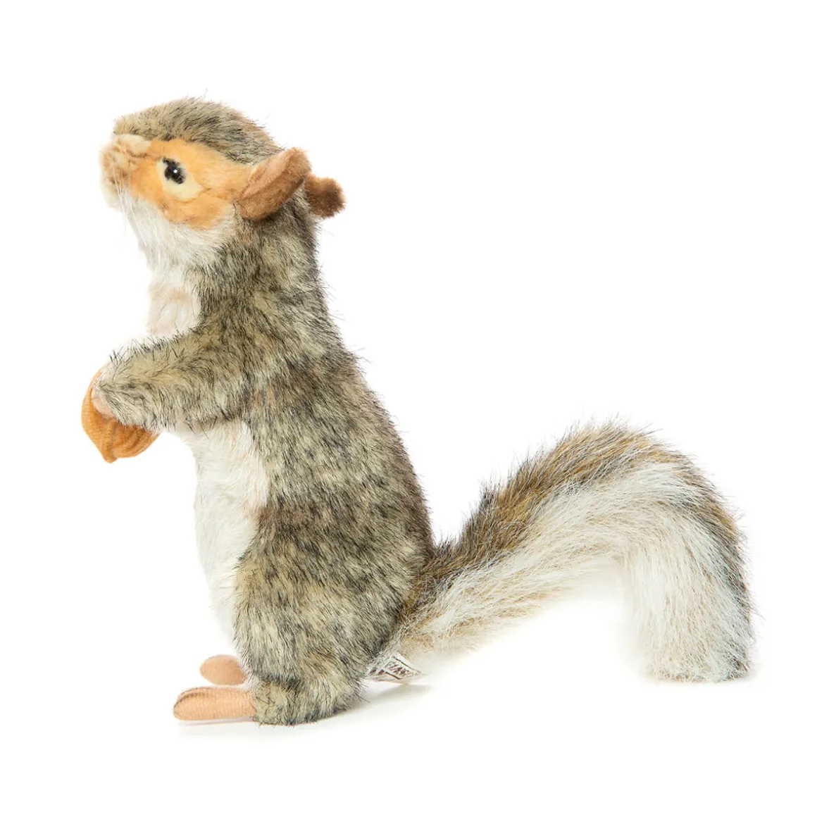 Grey Squirrel With Nut (32cm) by Hansa
