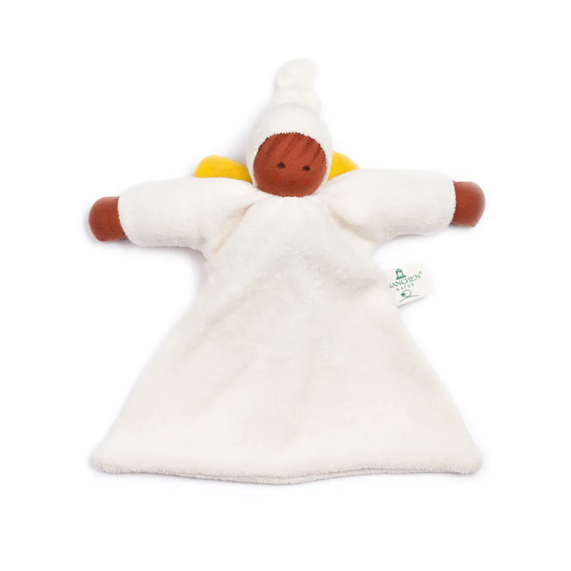 Guardian Angel Cuddle Cloth (Dark Skin) by Nanchen Natur