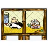 Guinea Pig Surprise Fold Out Birthday Greetings Card by Alice Bowsher for Wrap