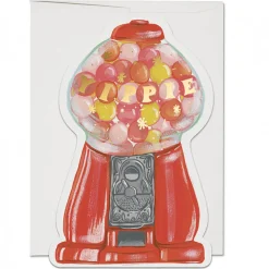 Gumballs Congratulations Greetings Card by Red Cap Cards