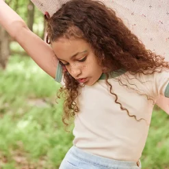 Gym Class Tee in Milk by Soor Ploom