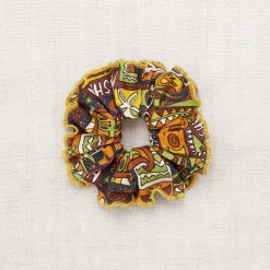 Hair Scrunchie in Fox Groovy Paisley by Misha & Puff