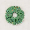 Hair Scrunchie in Jadeite Little Botanica by Misha & Puff