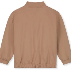 Half Zip Sweatshirt in Biscuit by Gray Label