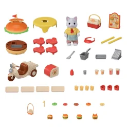 Hamburger Stand Playset by Sylvanian Families