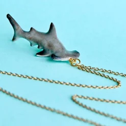 Hammerhead Shark Ceramic Pendant by Camp Hollow
