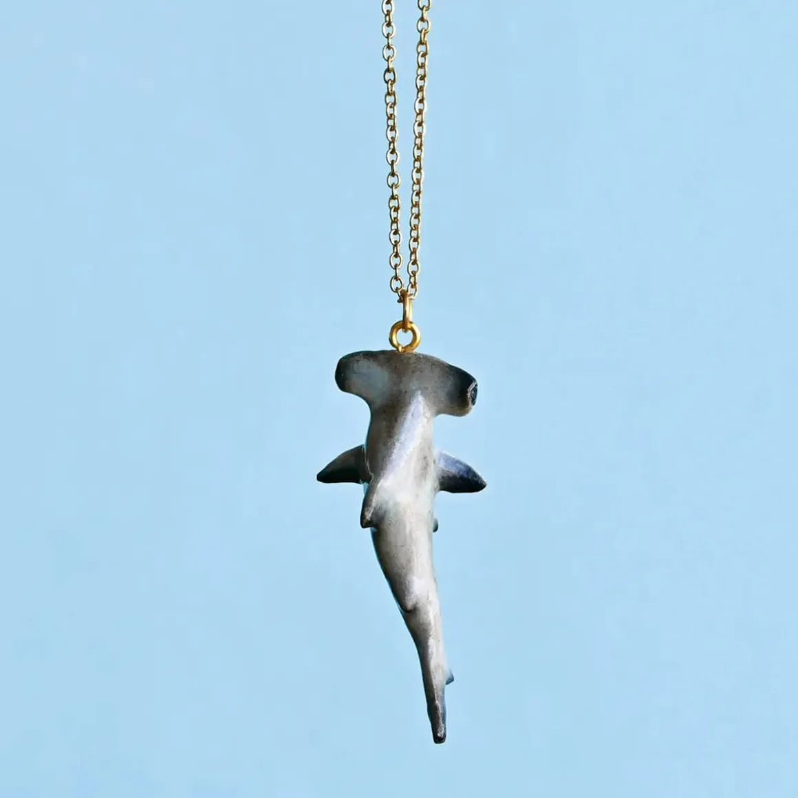 Hammerhead Shark Ceramic Pendant by Camp Hollow
