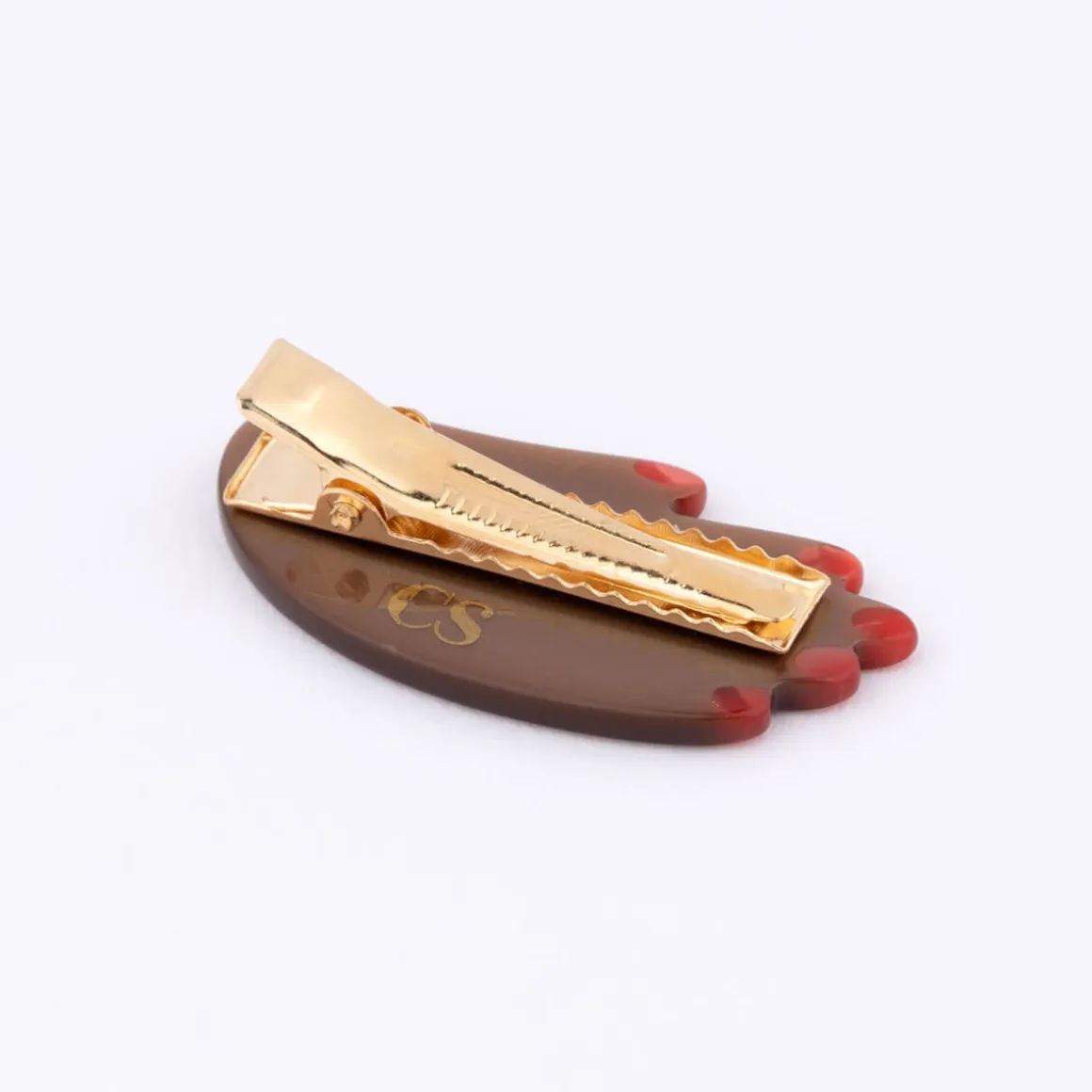 Hand Hair Claw in Brown by Coucou Suzette