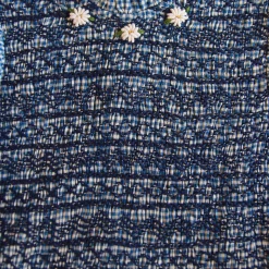 Handsmock Blouse in Blue Vichy Check by Bonjour