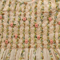 Handsmock Blouse in Farandole Flowers by Bonjour