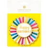 Happy Birthday Badge in Rainbow by Talking Tables