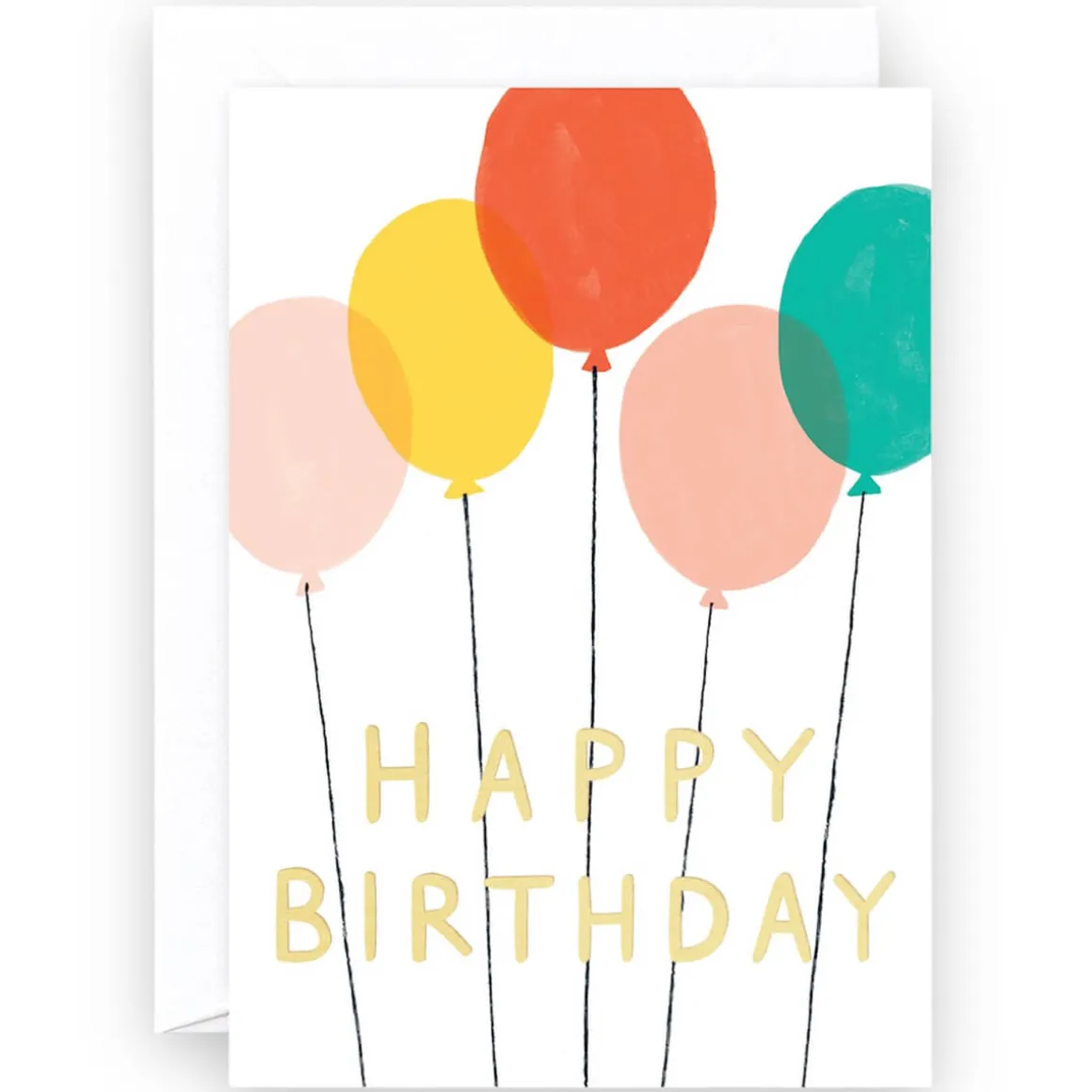 Happy Birthday Balloons by Charlotte Trounce for Wrap
