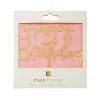 Happy Birthday Cake Topper in Rose by Talking Tables