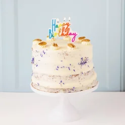 Happy Birthday Candles in Rainbow by Talking Tables