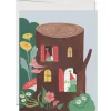 Happy Birthday Log Greetings Card by Red Cap Cards