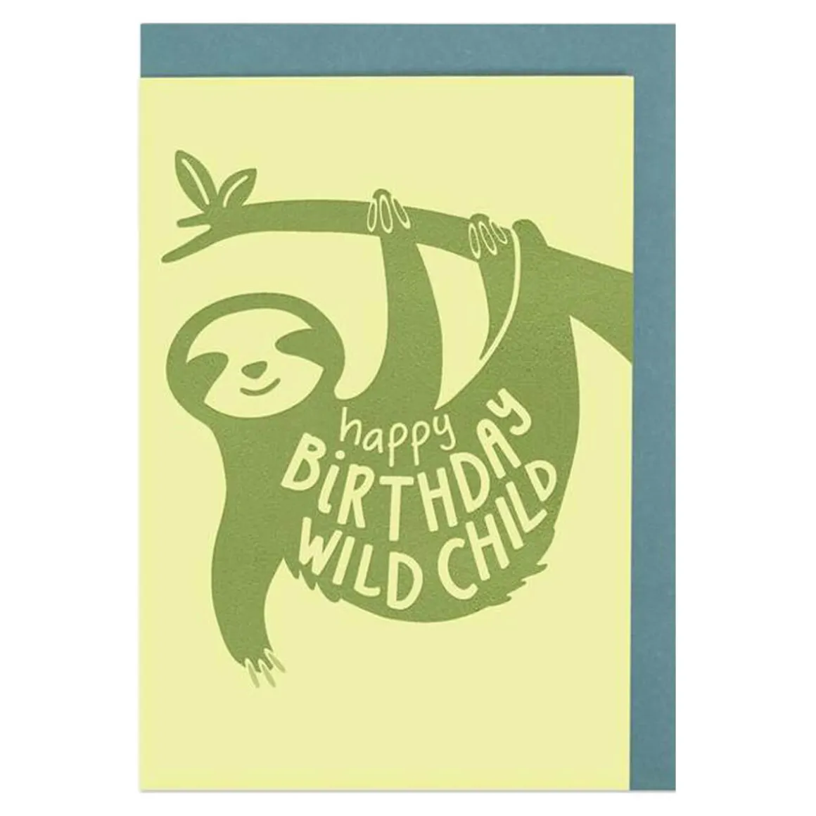 Happy Birthday Wild Child Greetings Card by Raspberry Blossom