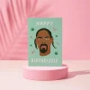 Happy Birthdizzle Snoop Greetings Card by Rumble Cards