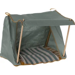 Happy Camper Tent with Striped Blanket by Maileg