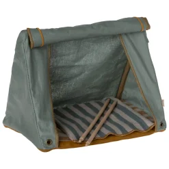 Happy Camper Tent with Striped Blanket by Maileg
