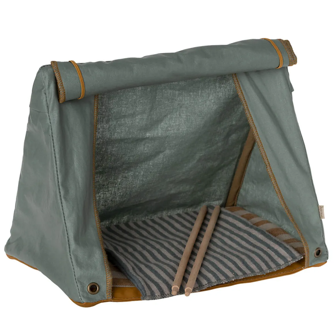 Happy Camper Tent with Striped Blanket by Maileg