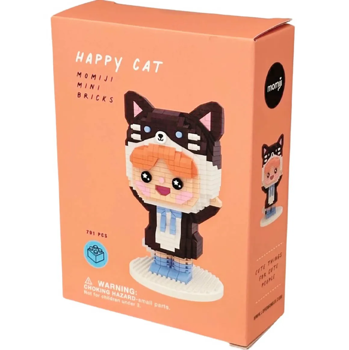 Happy Cat Mini Bricks by Momiji
