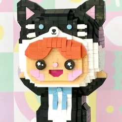 Happy Cat Mini Bricks by Momiji