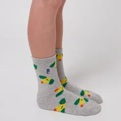 Happy Dog All Over Short Socks by Bobo Choses