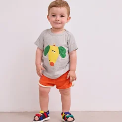 Happy Dog Baby T-Shirt by Bobo Choses