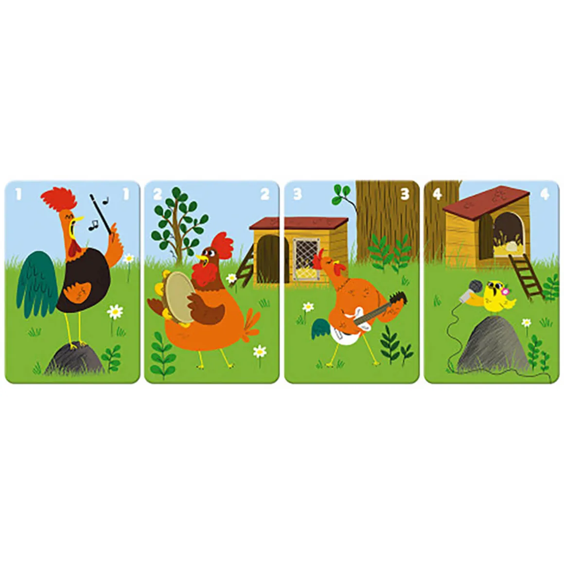 Happy Family Farm Game by Janod