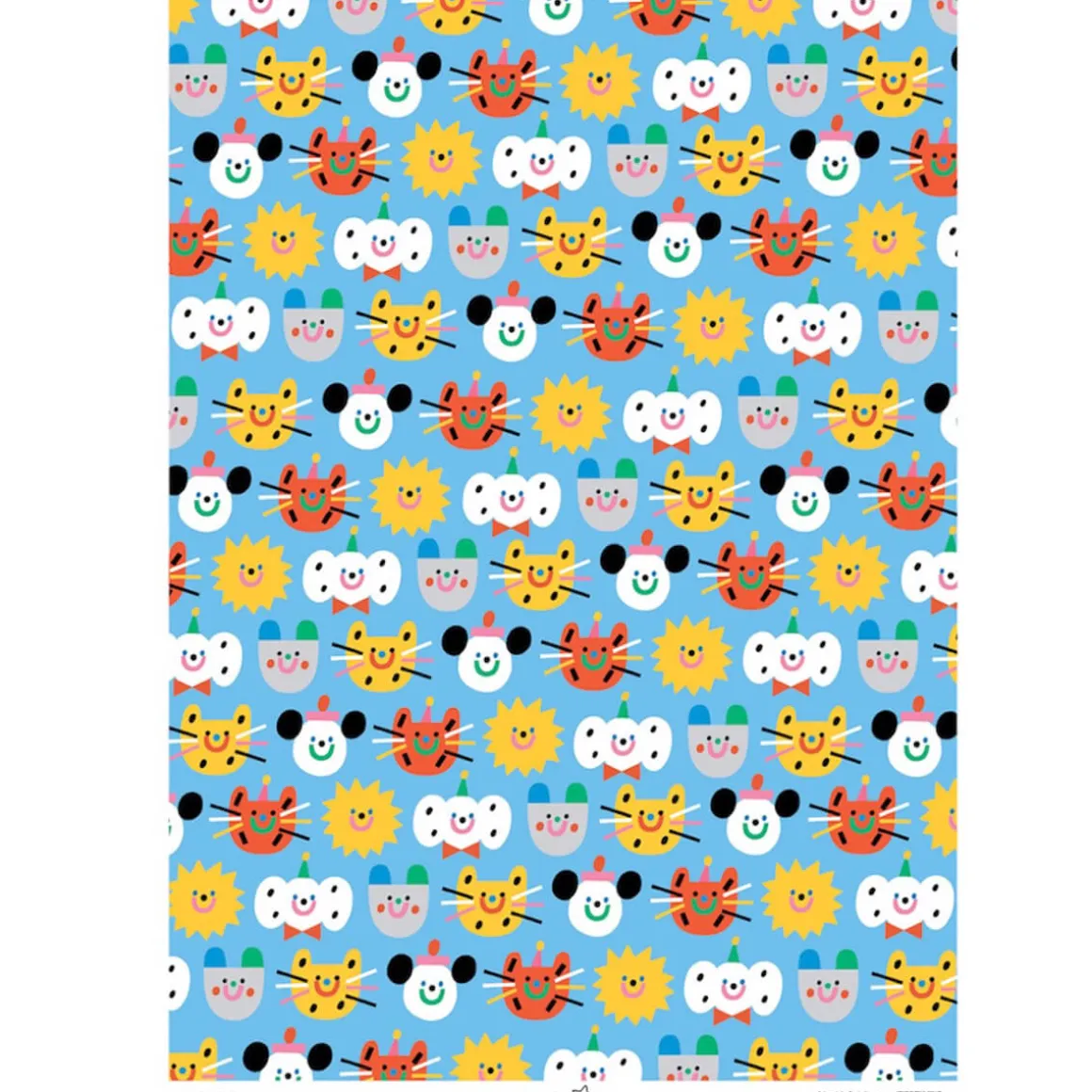 Happy Friends Gift Wrap by Susie Hammer for Wrap