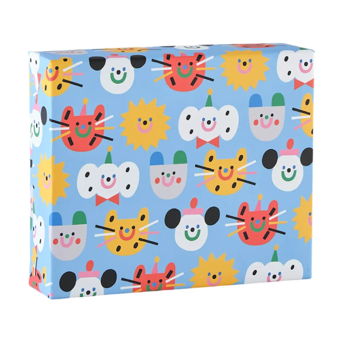 Happy Friends Gift Wrap by Susie Hammer for Wrap