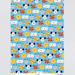 Happy Friends Gift Wrap by Susie Hammer for Wrap