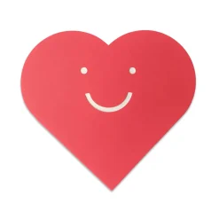 Happy Heart Greetings Card by Cut&Make