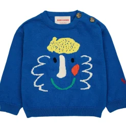 Happy Mask Baby Jumper by Bobo Choses - Last One In Stock - 24 Months