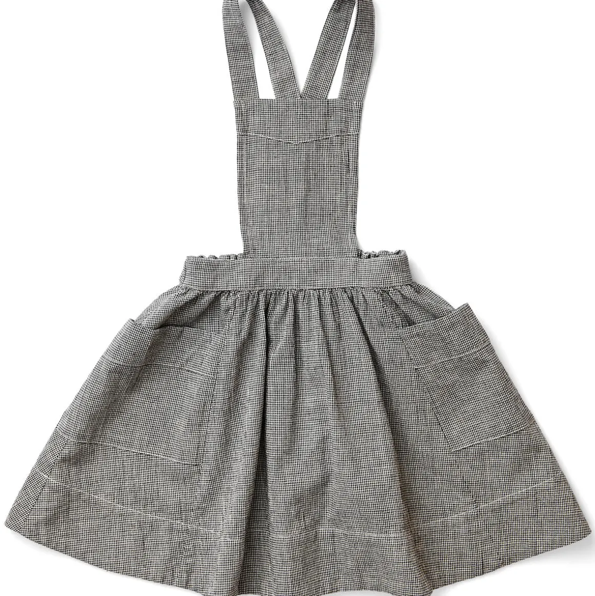 Harriet Pinafore in Mini Houndstooth by Soor Ploom - Last Ones In Stock - 6-8 Years