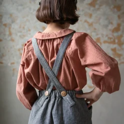 Harriet Pinafore in Mini Houndstooth by Soor Ploom - Last Ones In Stock - 6-8 Years