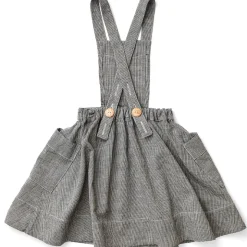 Harriet Pinafore in Mini Houndstooth by Soor Ploom - Last Ones In Stock - 6-8 Years
