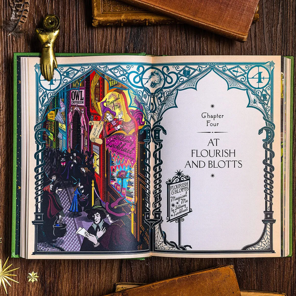 Harry Potter and the Chamber of Secrets: Illustrated Edition by J.K. Rowling & MinaLima
