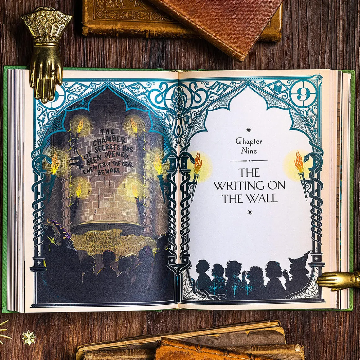 Harry Potter and the Chamber of Secrets: Illustrated Edition by J.K. Rowling & MinaLima