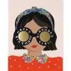 Headband Birthday Girl Greetings Card By Rifle Paper Co.
