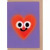 Heart Greetings Card by Jon Burgerman for Evermade