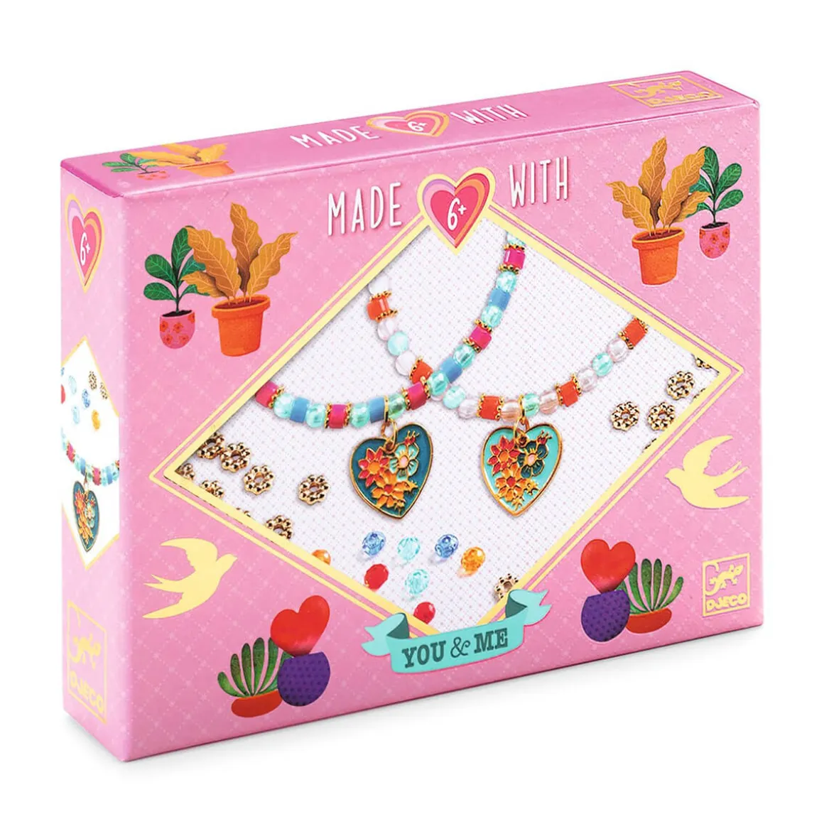 Heart 2 Heart You And Me Twin Bracelets Craft Kit by Djeco
