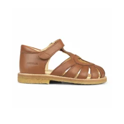 Heart Sandals in Cognac by Angulus